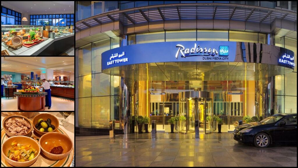 وجبة إفطار فاخرة في فندق Radisson Blu Hotel, Riyadh خلال شهر رمضان.